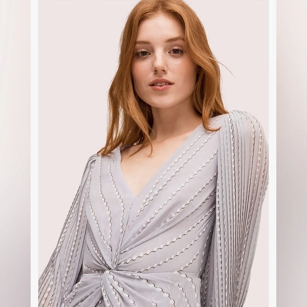 New Kate Spade Pearl Drops Degradé Dress